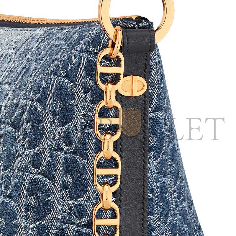D*or D*orstar hobo bag with chain s3202udce_m49e (28.5*14.5*10cm)